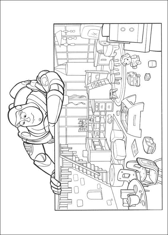 Plansa de colorat cu Toy Story 142 49